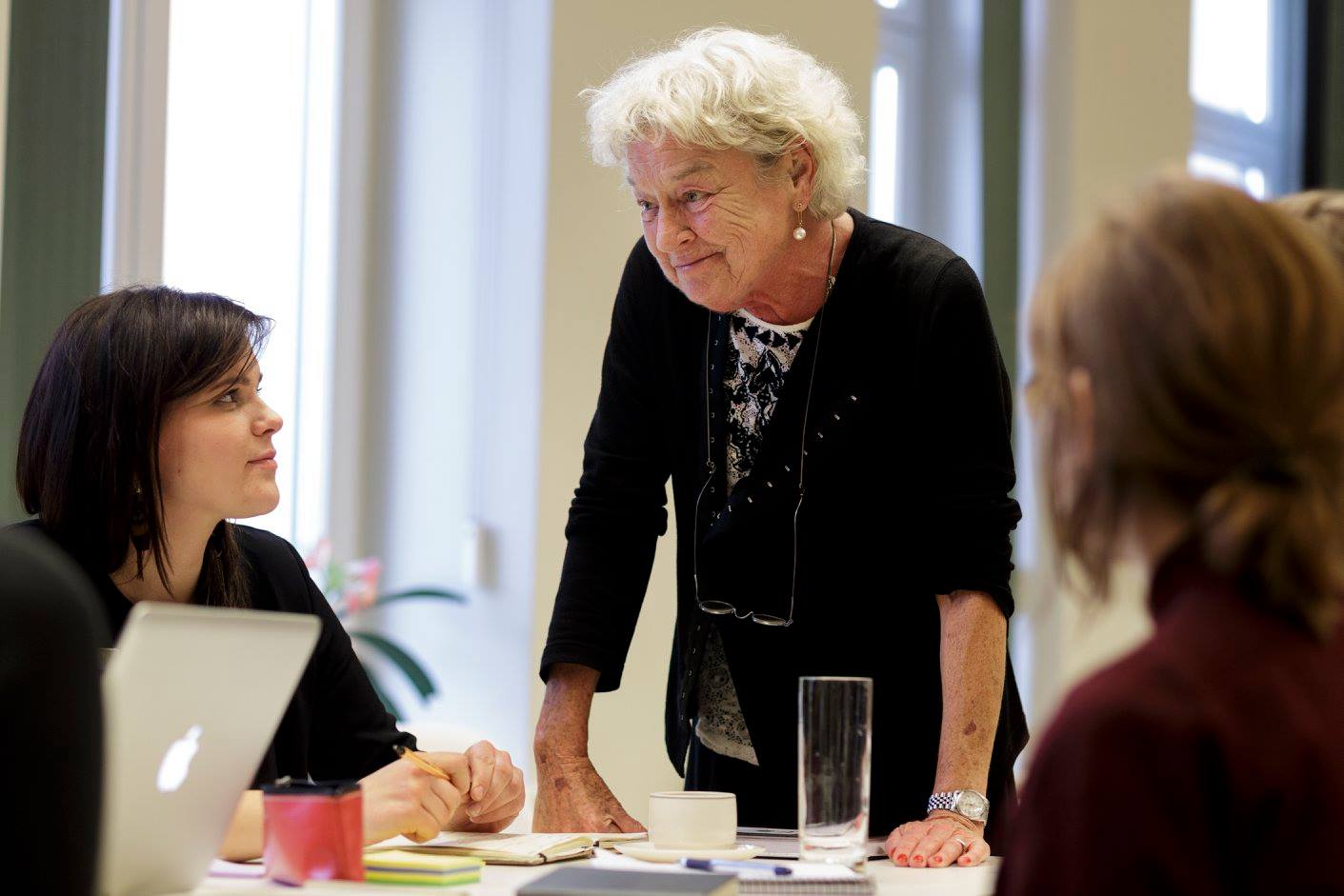 Photos from the first “Theatre Expanded” activity in Riga with curator Frie Leysen