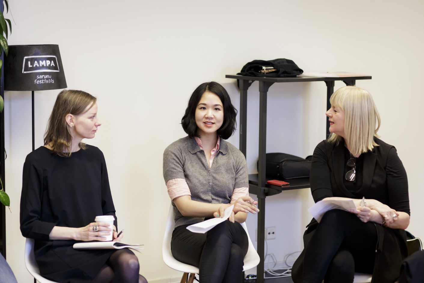 Photos from the second “Theatre Expanded” activity in Riga with producers Helen Cole and Joon Lynn Goh