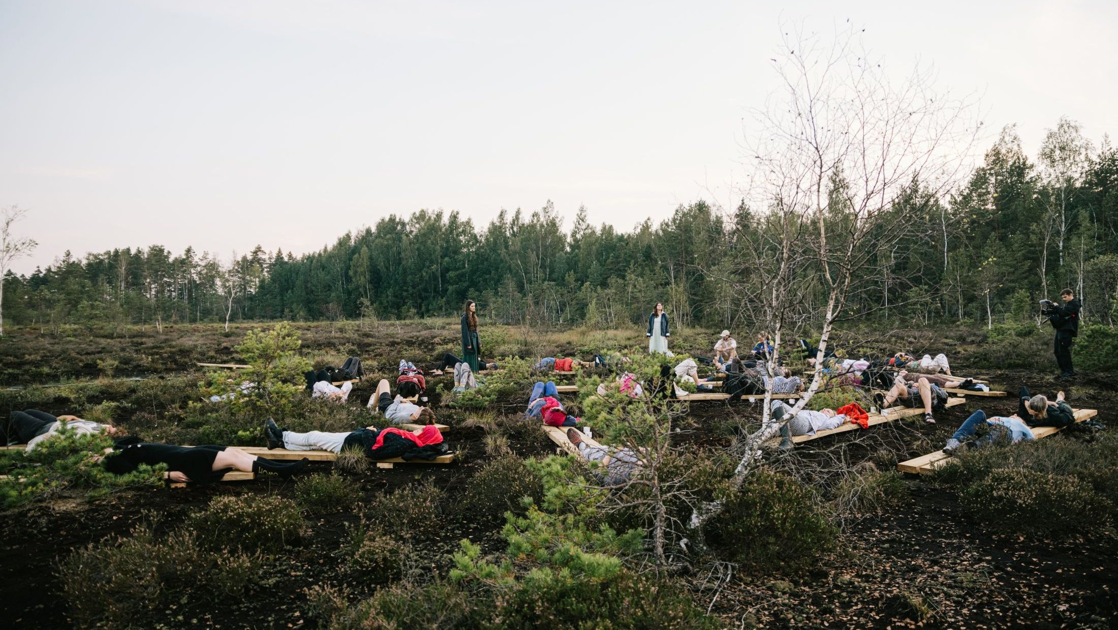 Mākslinieces Lindas Boļšakovas projekta “The Big Green” rezidence Ķemeru Nacionālajā parkā